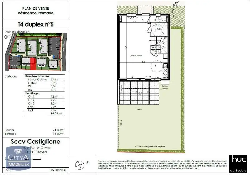 Photo 1 Appartement 4 pièces 85.04m²