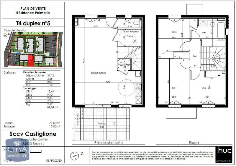 Photo 2 Appartement 4 pièces 85.04m²