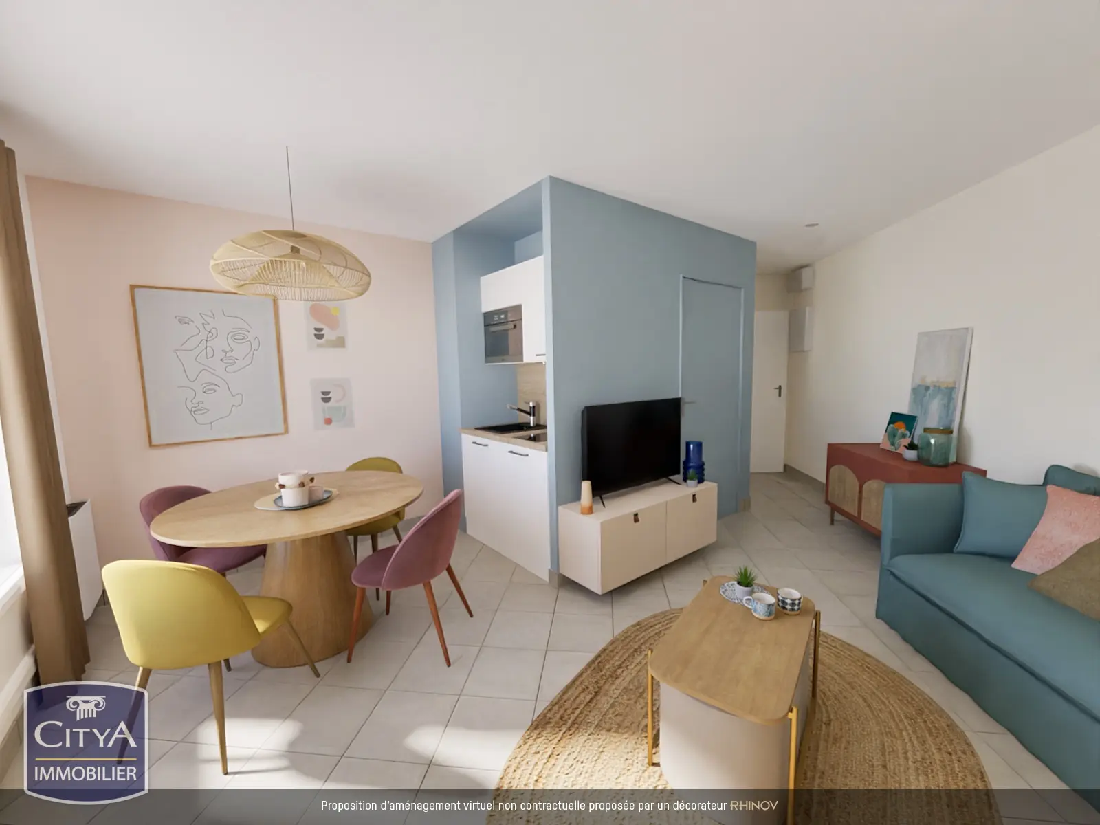 Photo 2 Appartement 2 pièces 32.7m²