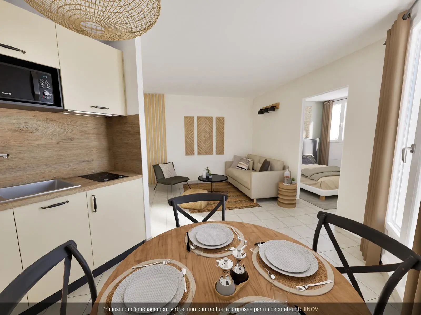 Photo 2 Appartement 2 pièces 32m²