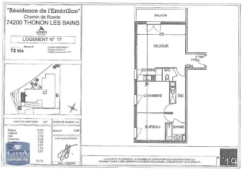 Photo 6 Appartement 2 pièces 54.13m²