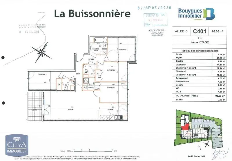 Photo 9 Appartement 5 pièces 98.03m²