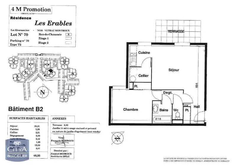 Photo 7 Appartement 2 pièces 47.56m²