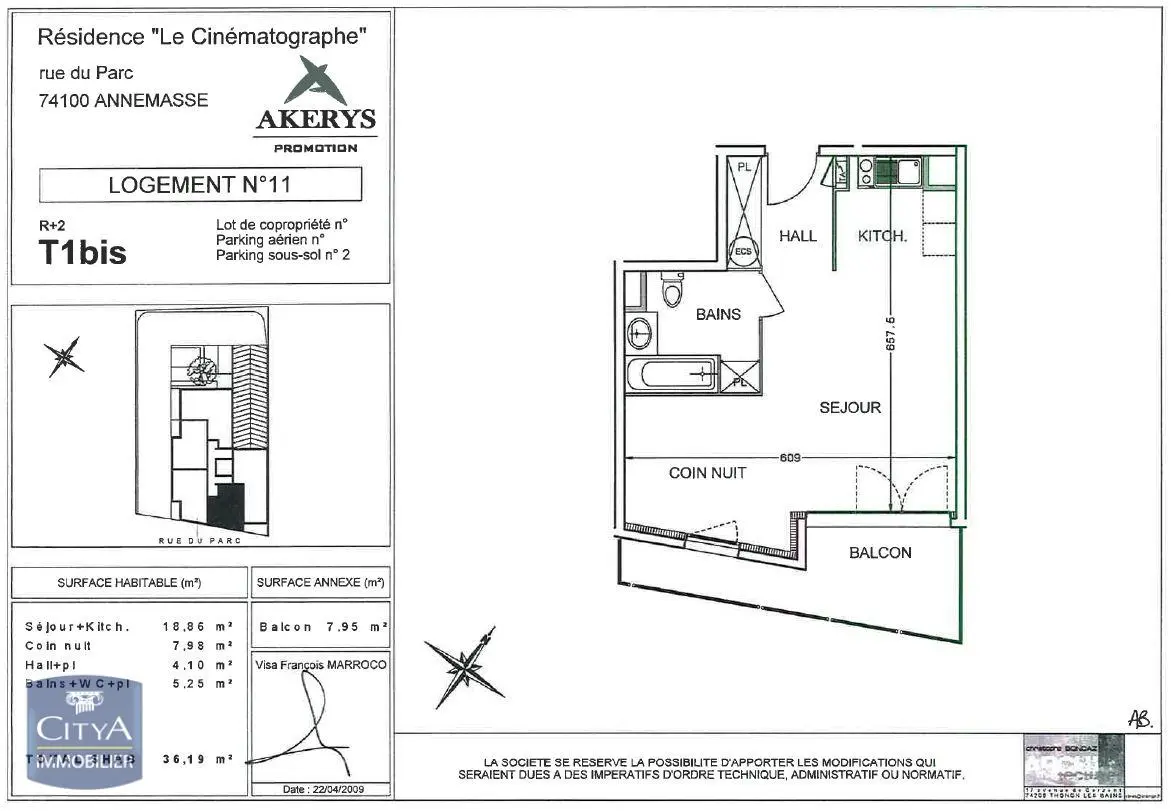 Photo 12 Appartement 1 pièce 36.19m²
