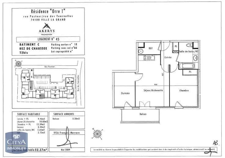 Photo 10 Appartement 3 pièces 52m²