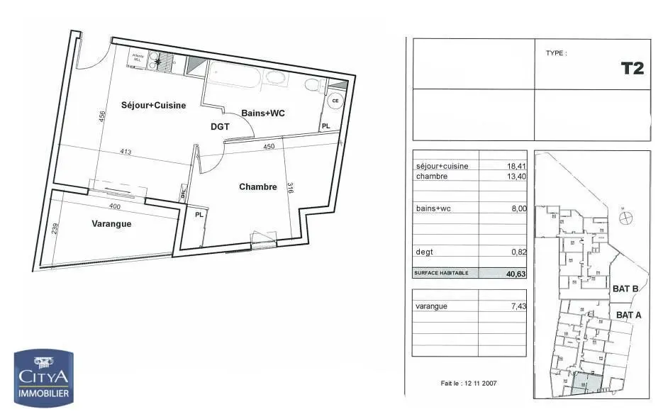 Photo 5 Appartement 2 pièces 40.63m²
