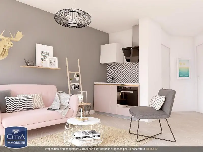 Photo 1 Appartement 1 pièce 24.25m²