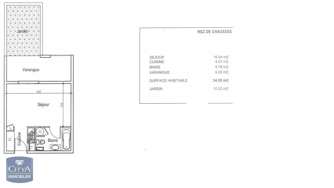 Photo 3 Appartement 1 pièce 25.35m²