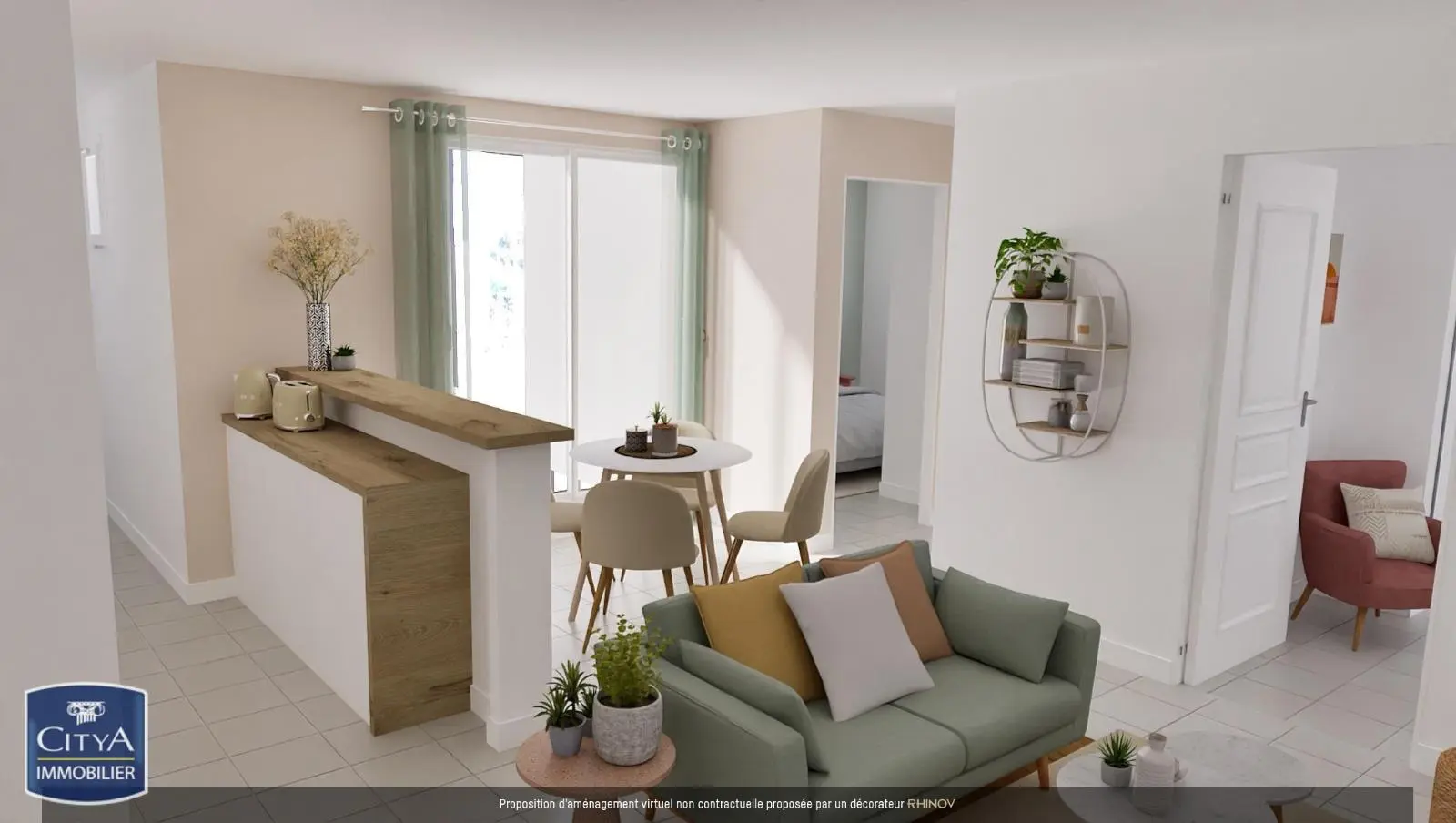 Photo 4 Appartement 3 pièces 50.81m²