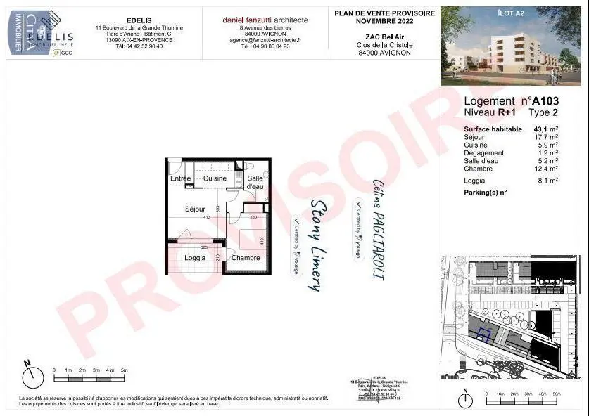 Photo 6 Appartement 2 pièces 43.1m²