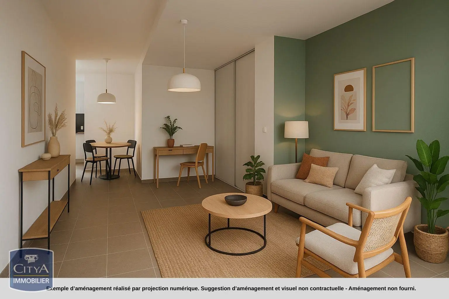 Photo 3 Appartement 2 pièces 63.48m²