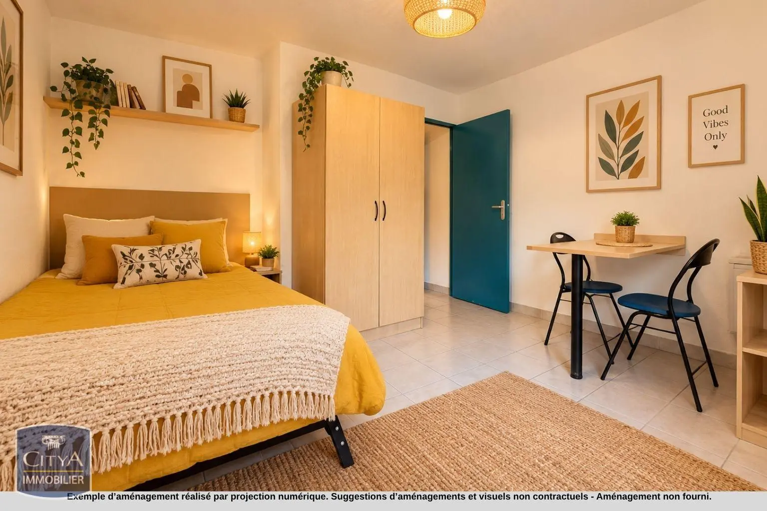 Photo 2 Appartement 1 pièce 20.8m²