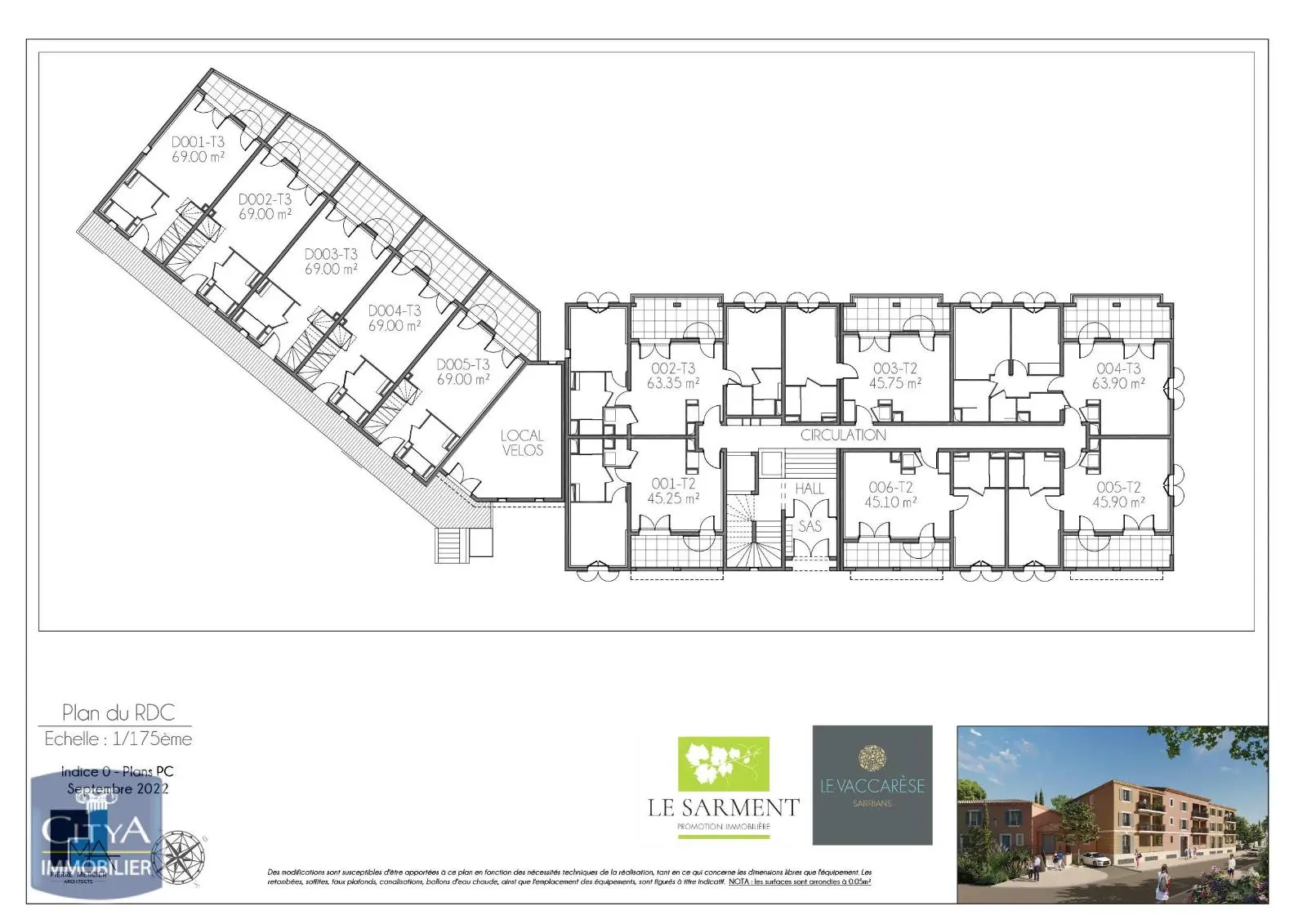 Photo 1 Appartement 2 pièces 46.05m²