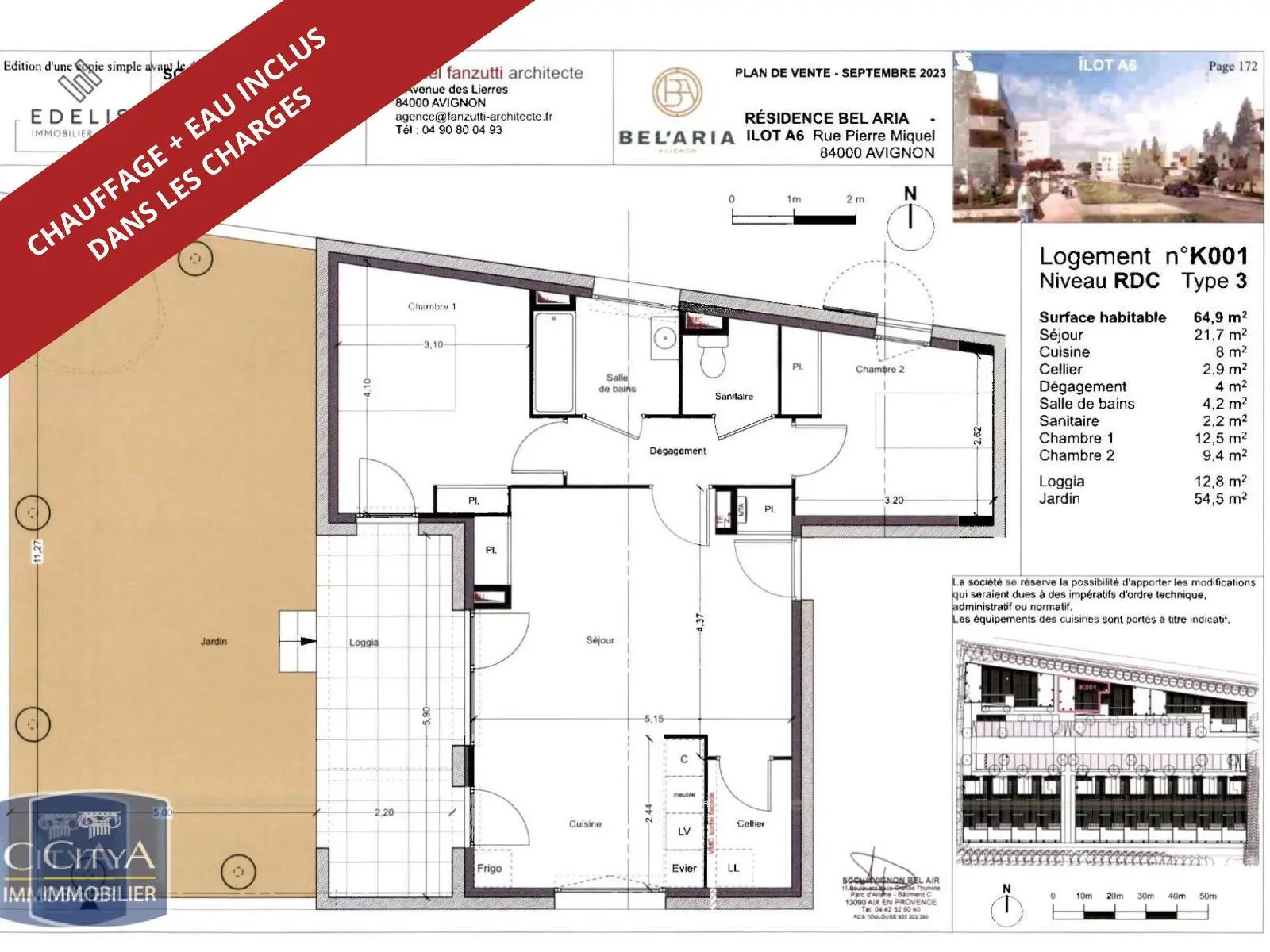 Photo 1 Appartement 3 pièces 64.9m²