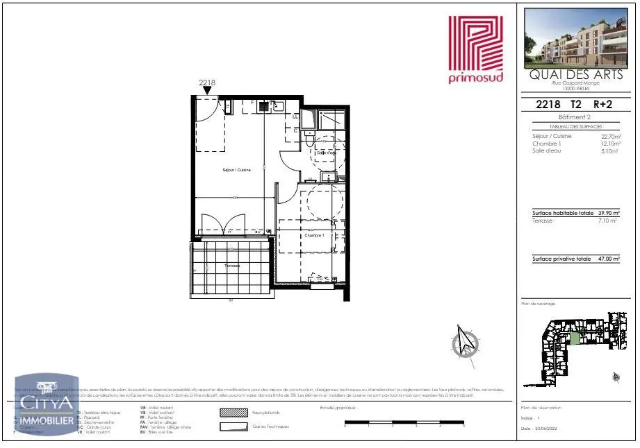 Photo 10 Appartement 2 pièces 39.9m²