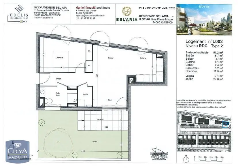 Photo 1 appartement Avignon