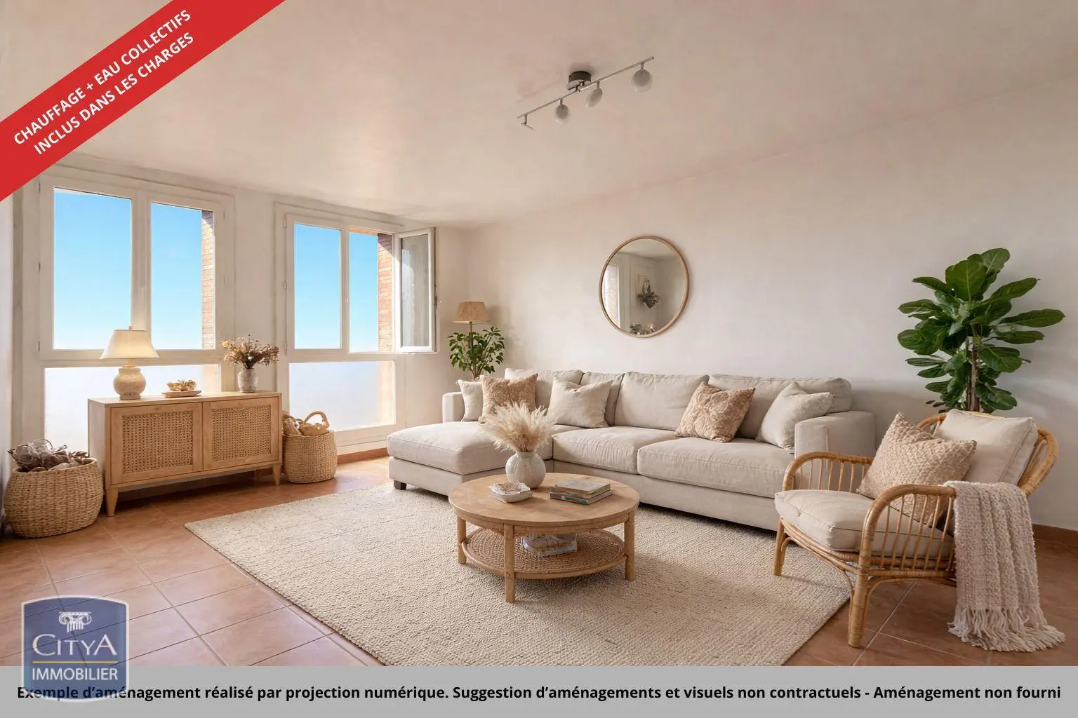 Photo 1 Appartement 3 pièces 56.68m²