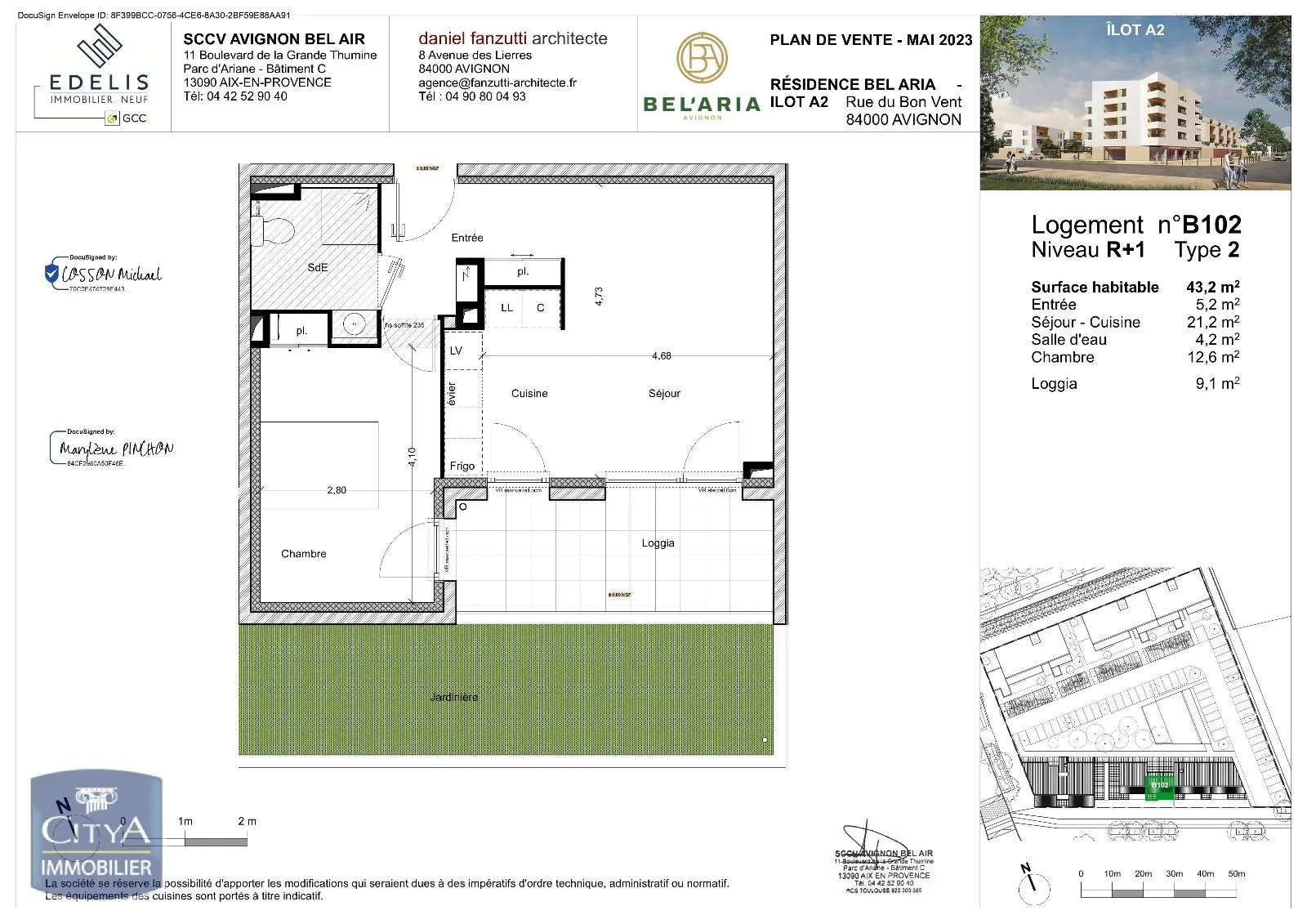 Photo 3 Appartement 2 pièces 43.2m²