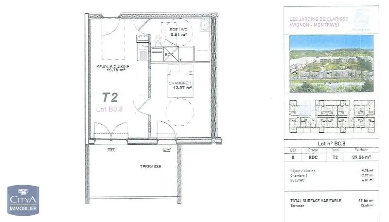 Photo 6 Appartement 2 pièces 41.1m²