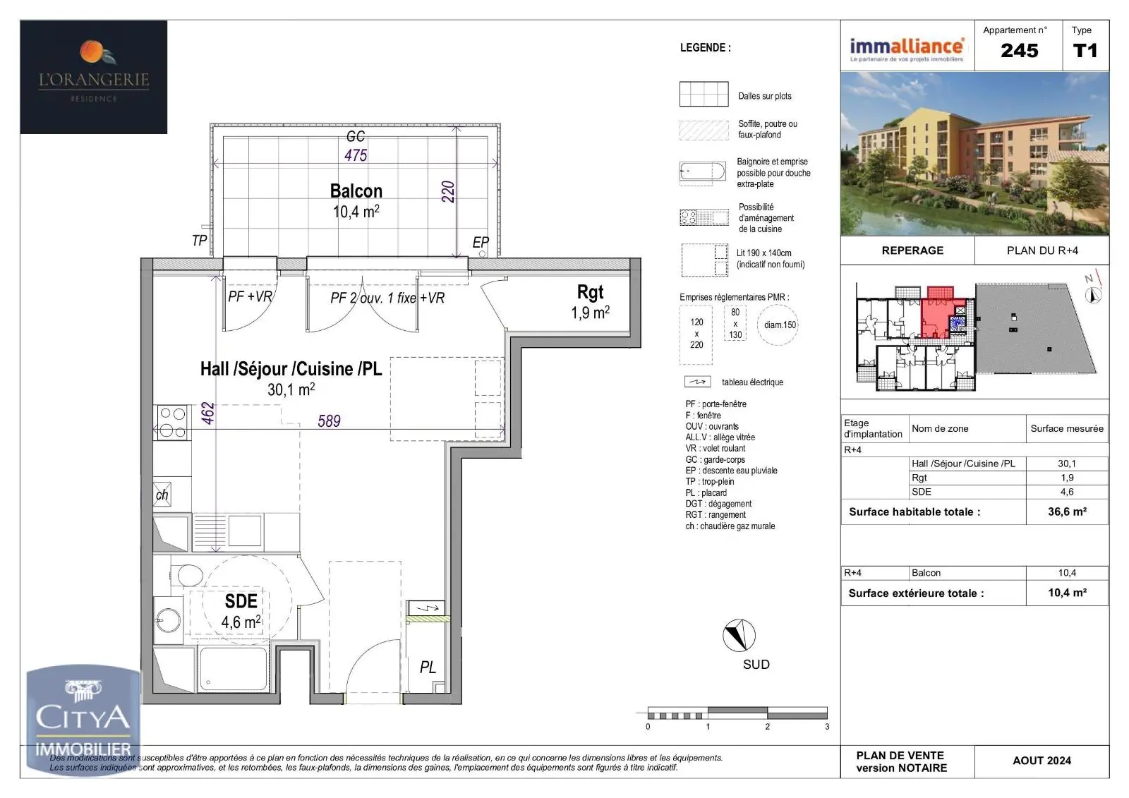 Photo 1 appartement Orange