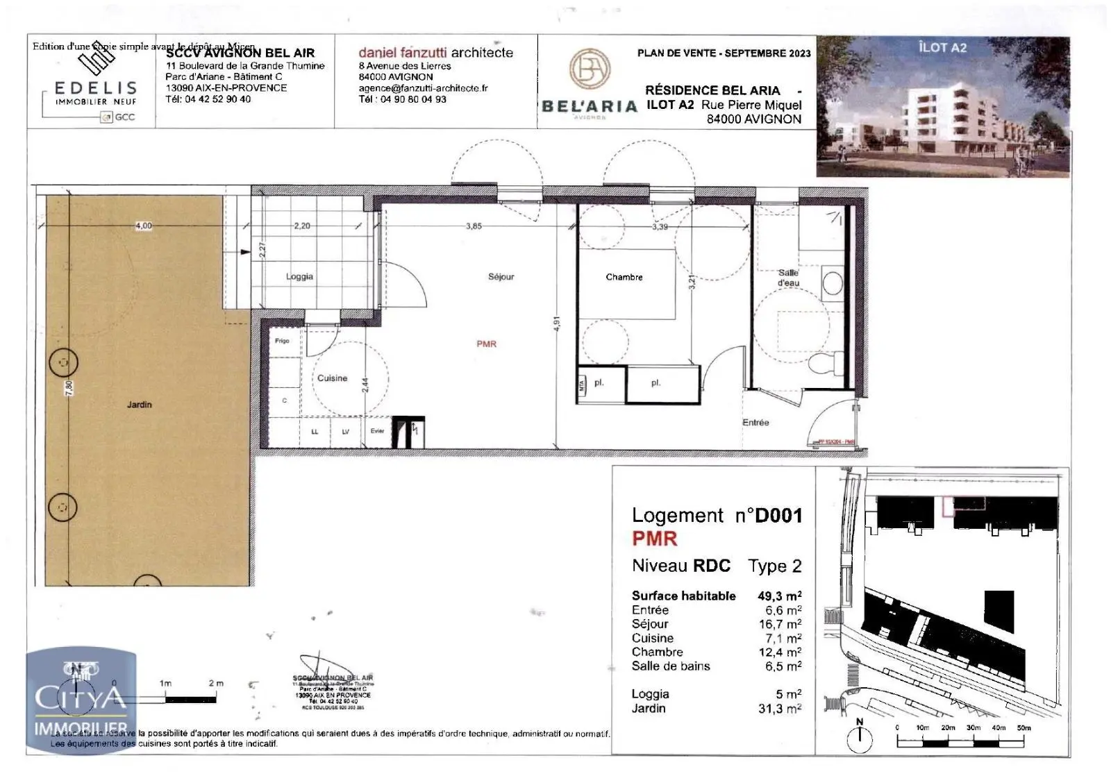 Photo 2 Appartement 2 pièces 49.3m²