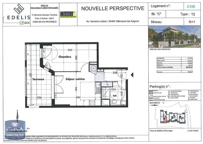 Photo 7 Appartement 2 pièces 39.6m²