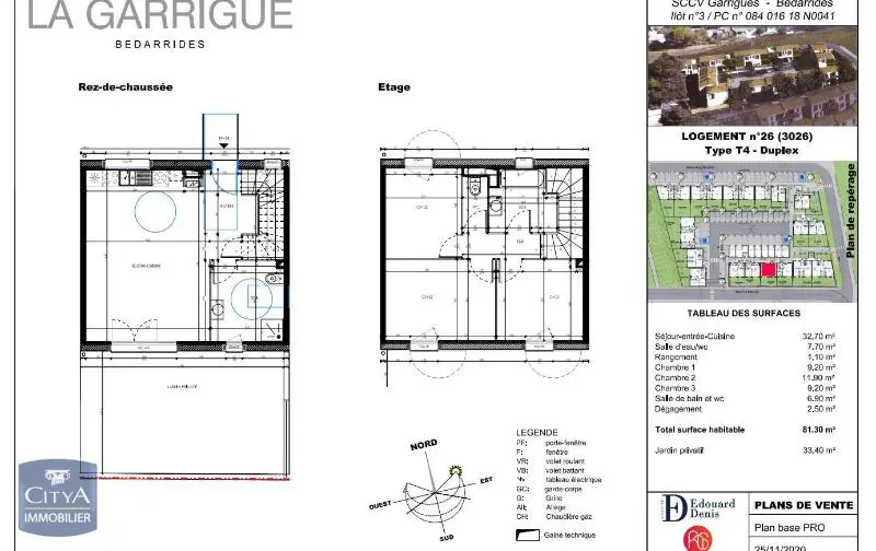 Photo 11 pour Maison 4 pièces 81.3m² Photo 11 Maison 4 pièces 81.3m²