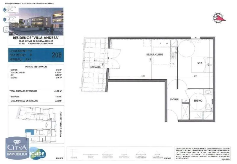 Photo 8 Appartement 2 pièces 45.3m²