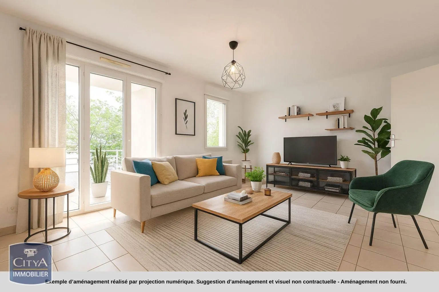 Photo 1 Appartement 2 pièces 46.21m²