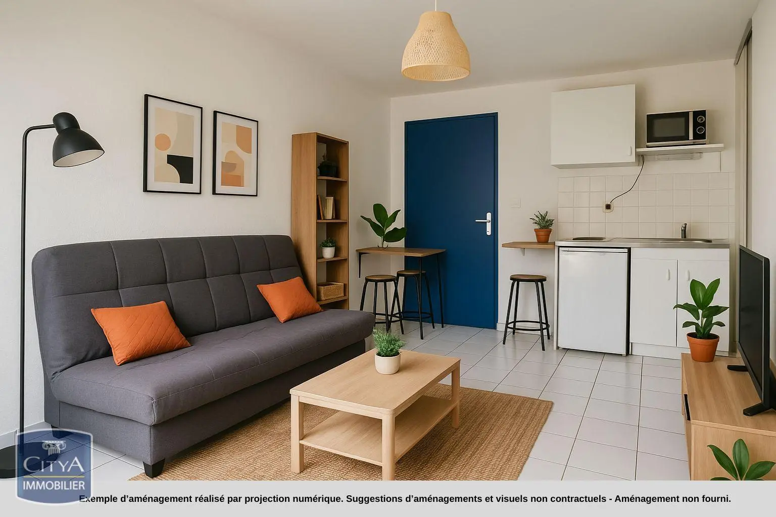 Photo 1 Appartement 1 pièce 17.87m²