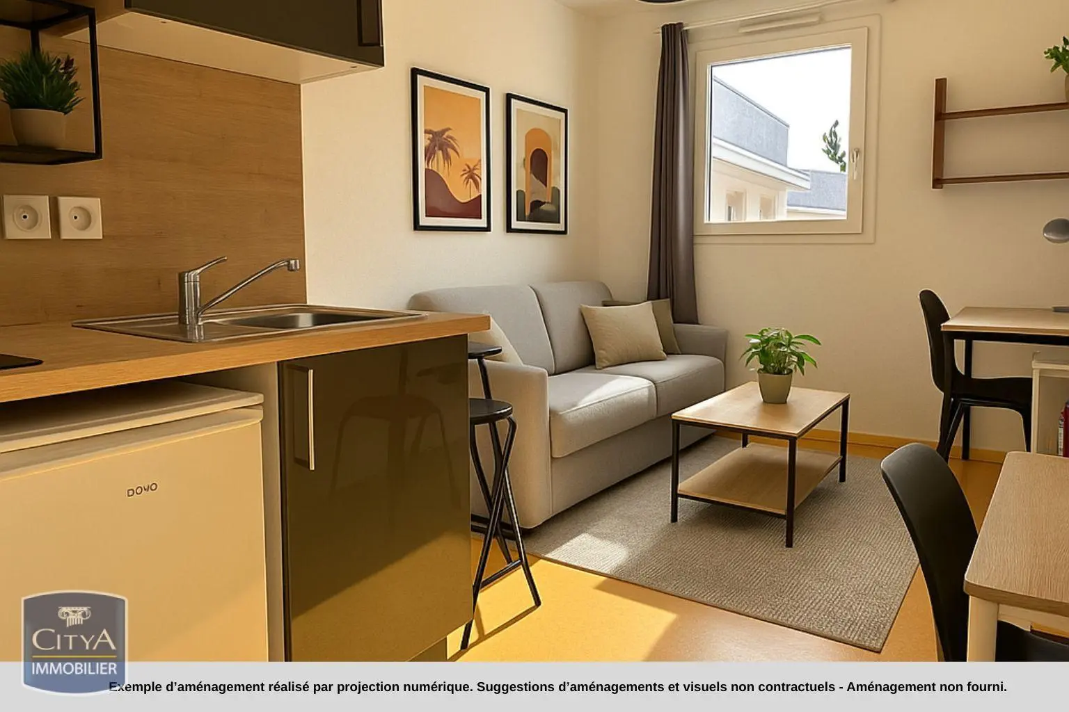 Photo 1 Appartement 1 pièce 18.47m²