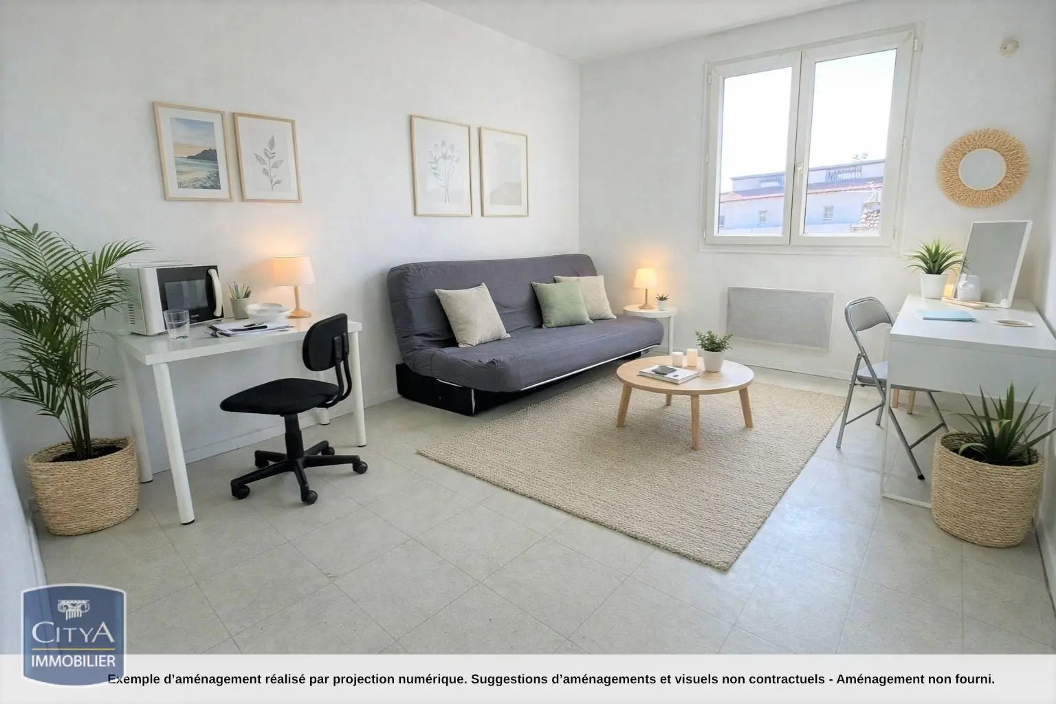 Photo 1 Appartement 1 pièce 19.6m²
