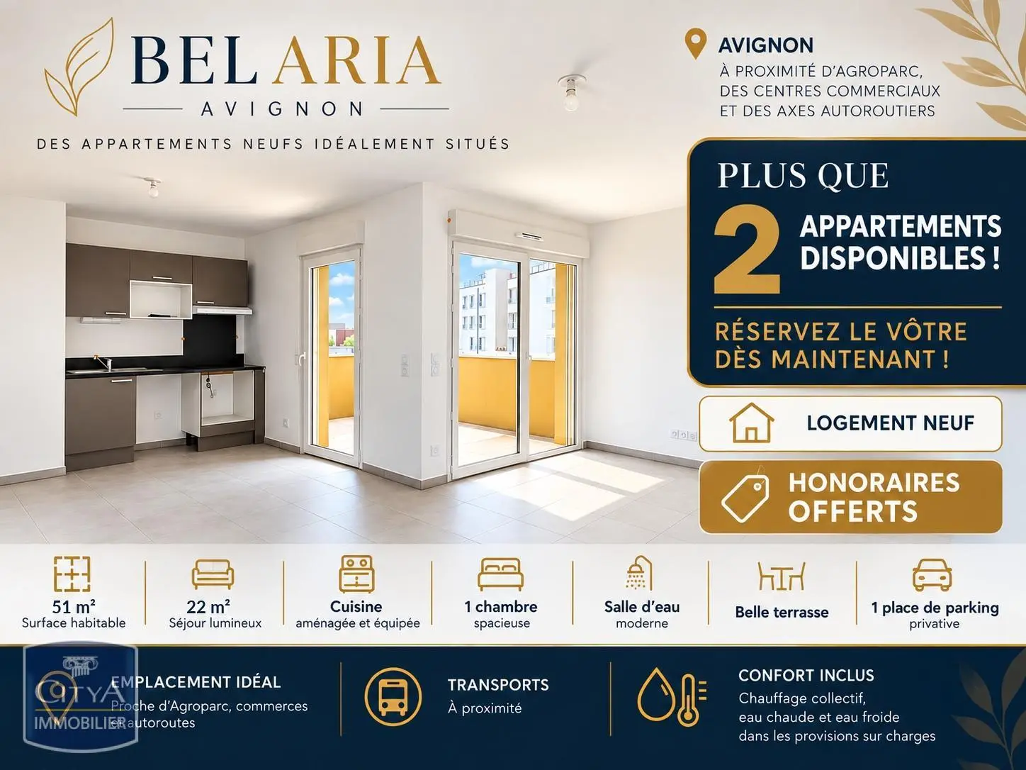 Photo 3 Appartement 2 pièces 51m²