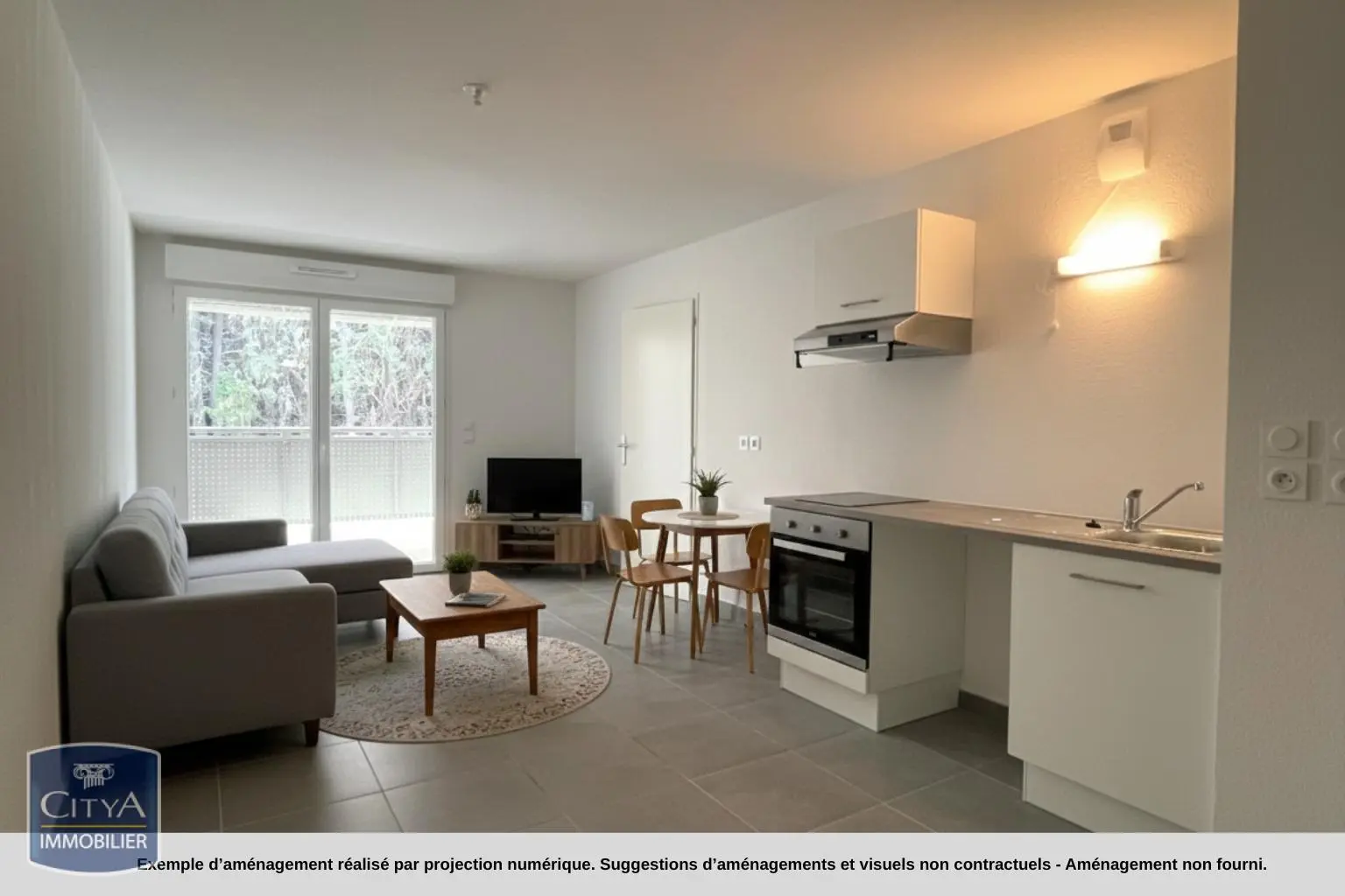 Photo 2 Appartement 2 pièces 39.87m²