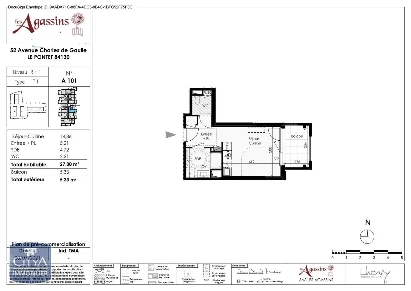 Photo 5 Appartement 1 pièce 27m²
