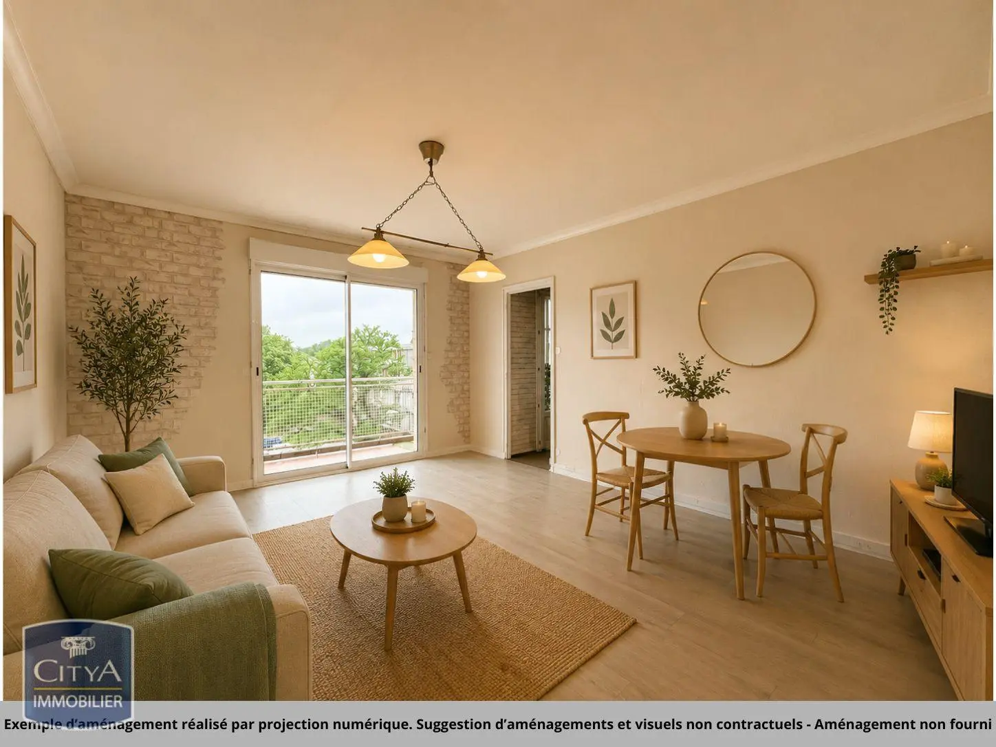 Photo 1 Appartement 3 pièces 57.58m²