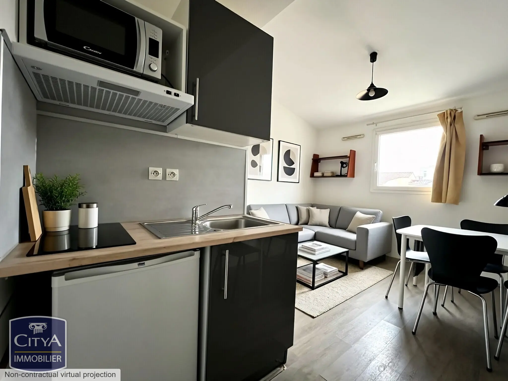 Photo 1 Appartement 1 pièce 18.84m²