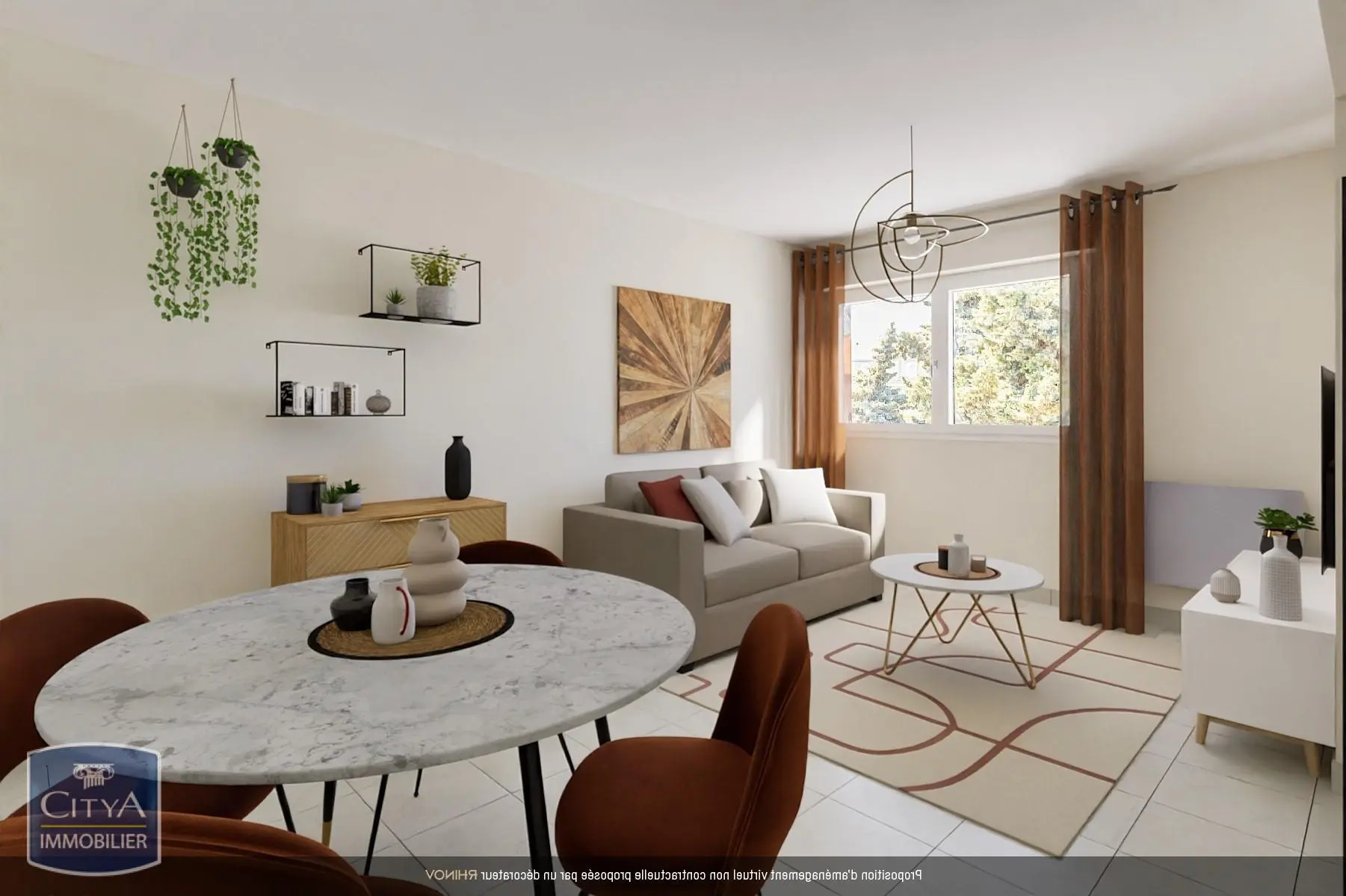 Photo 2 Appartement 3 pièces 56m²