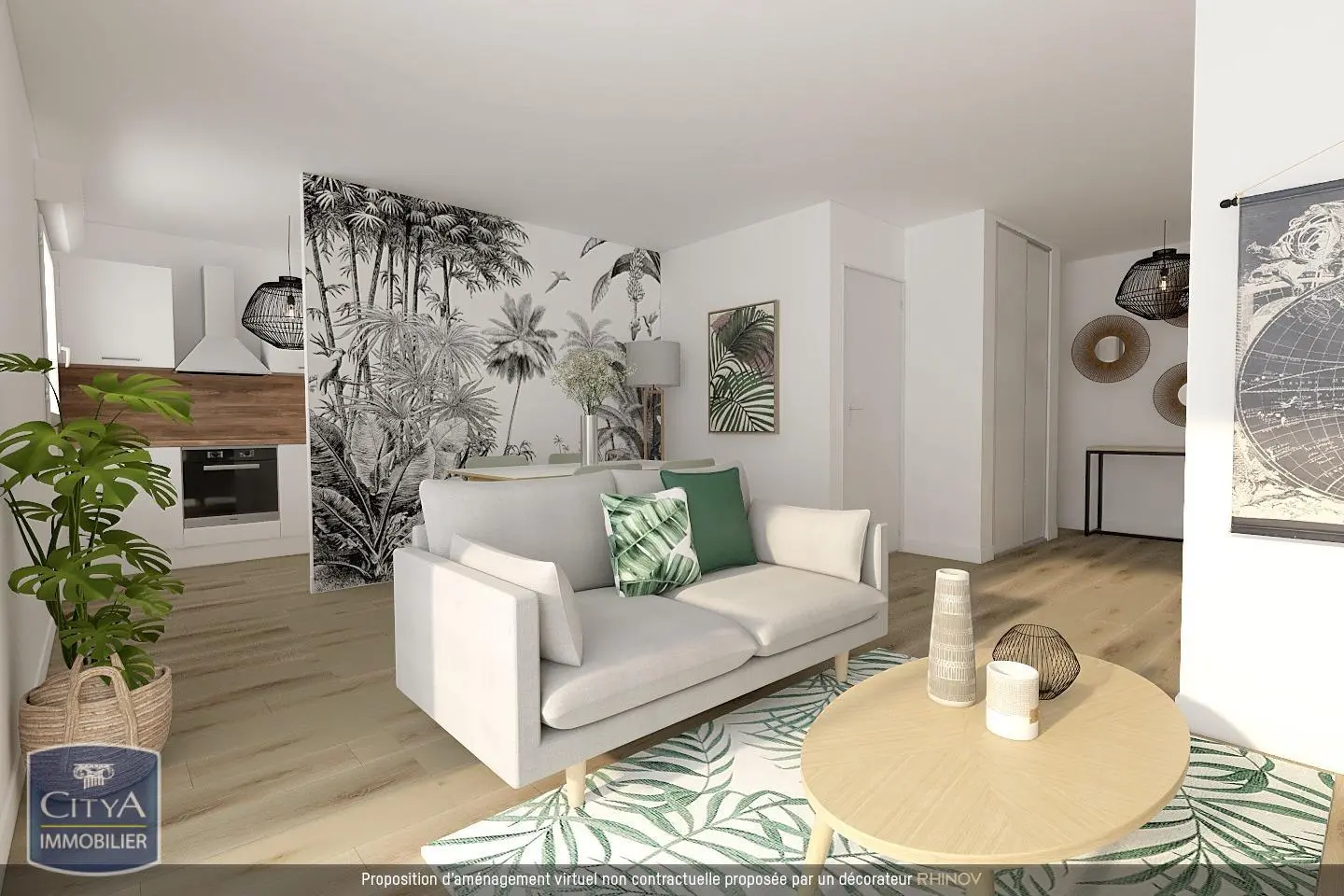 Photo 1 Appartement 2 pièces 50.55m²