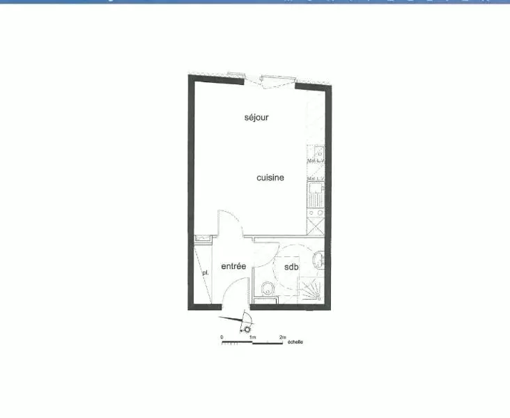 Photo 6 Appartement 1 pièce 30.77m²