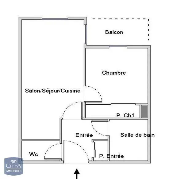 Photo 2 Appartement 2 pièces 33.39m²