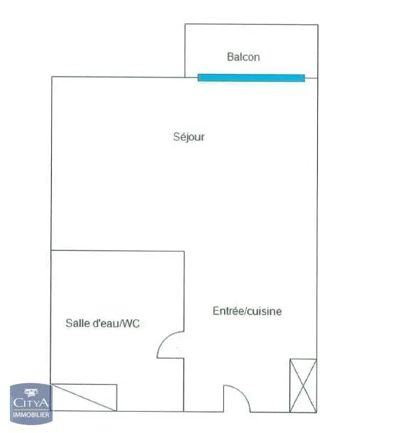 Photo 1 Appartement 1 pièce 17.97m²