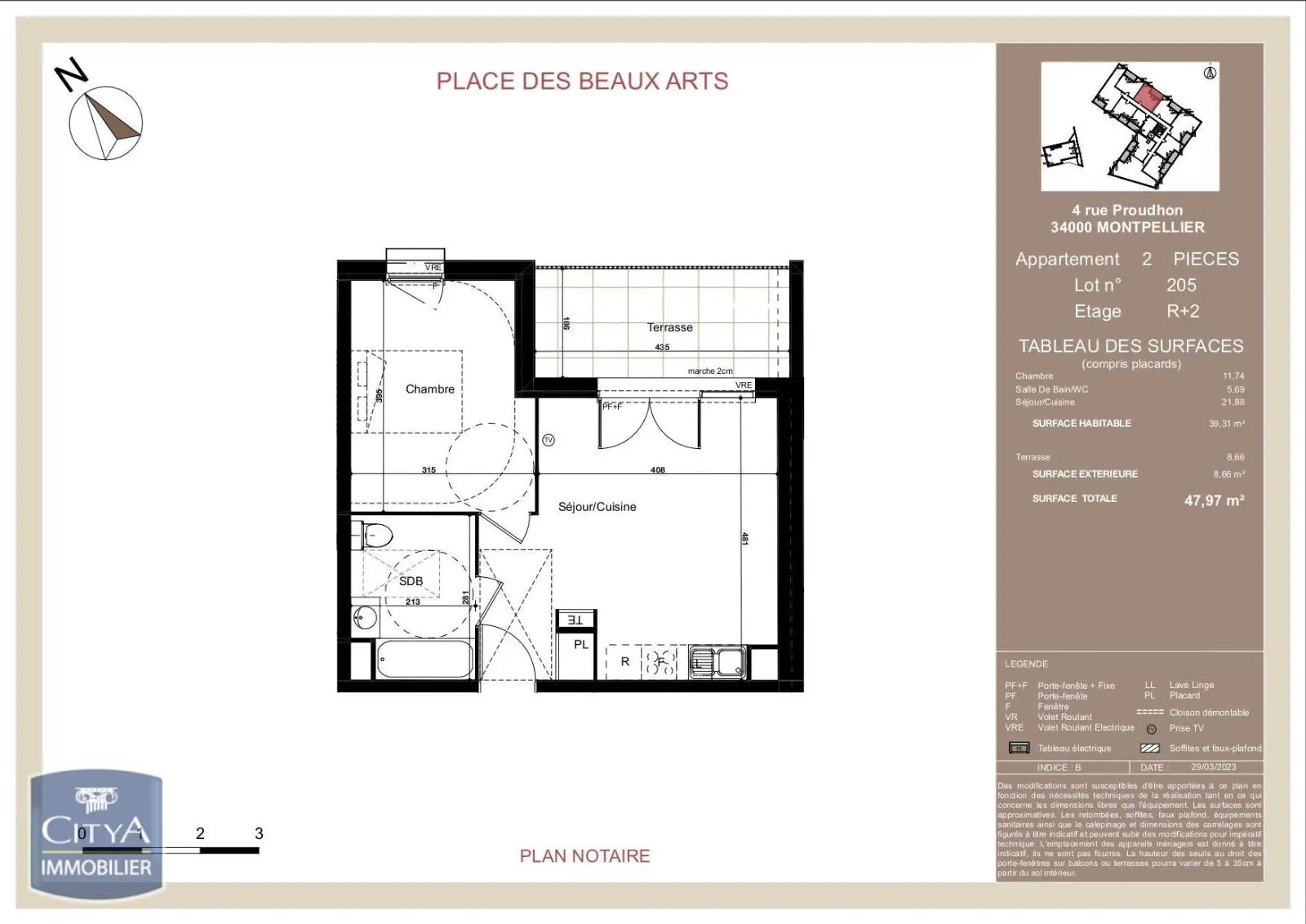 Photo 7 Appartement 2 pièces 39.31m²