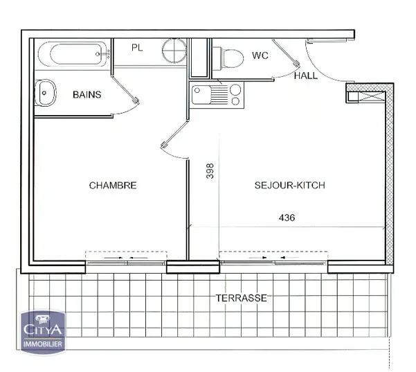 Photo 4 Appartement 2 pièces 34.99m²