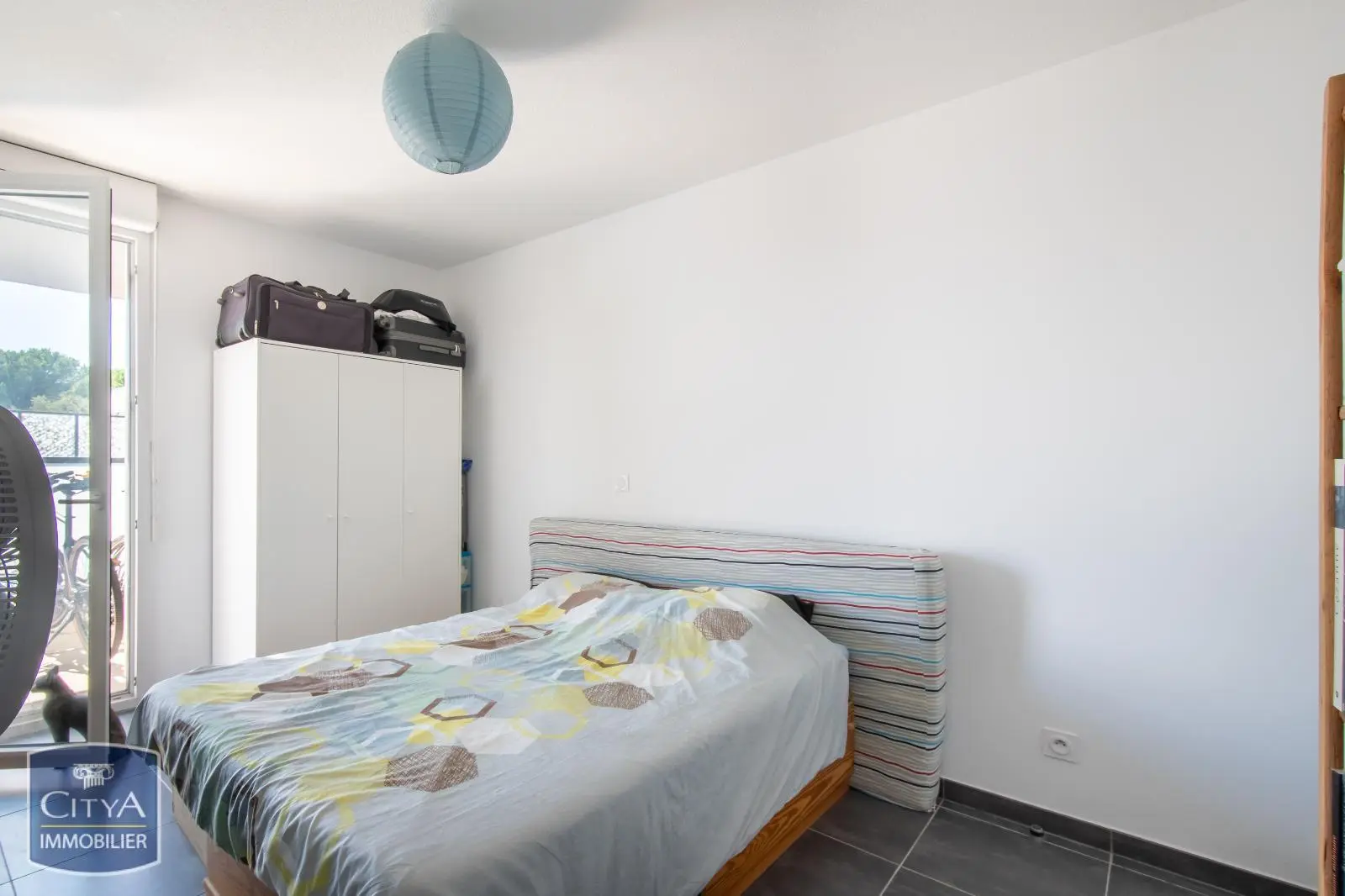 Chambre ouverte sur terrasse