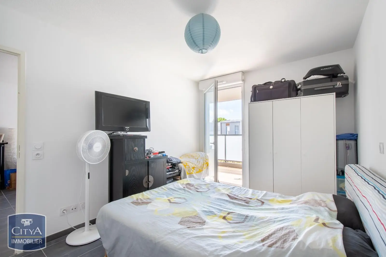 Chambre ouverte sur terrasse