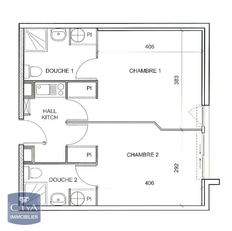 Photo 8 Appartement 2 pièces 45.18m²