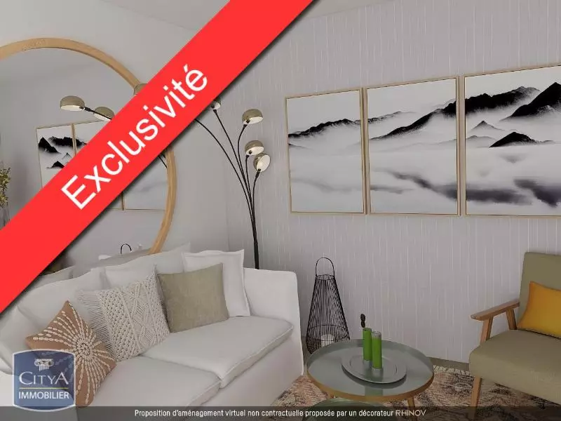 Illustration pour Appartement 2 pièces 27m² Photo Appartement 2 pièces 27m²