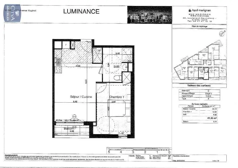 Photo 6 Appartement 2 pièces 41.95m²