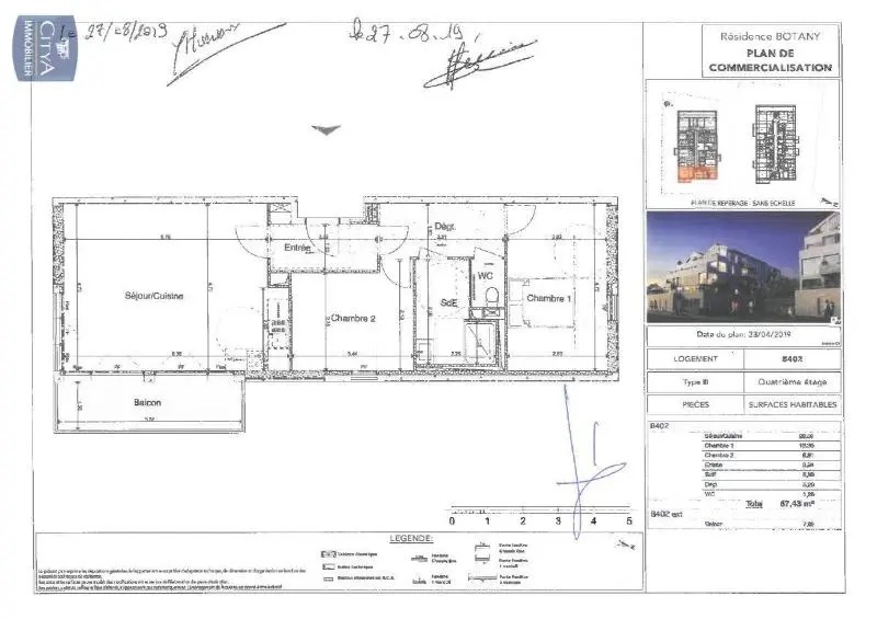 Photo 9 Appartement 3 pièces 67.43m²